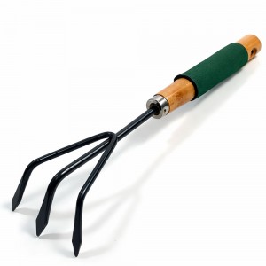 Набір ручних садових інструментів Garden Tools садові рукавиці/розпушувач/вилка/пила 4 предмети