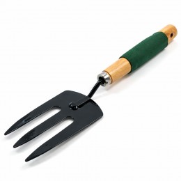 Ручна садова вилка Garden Tools 34,5 см металева для аерації та обробки ґрунту (YAB)
