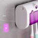 Диспенсер для зубной пасты и держатель зубных щеток с UV стерилизатором BRUSH STERILIZER USB (Х11/0408)