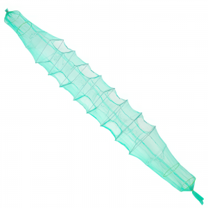 Раскладная раколовка гармошка кордовая сетка 16 входов 8 м 25х40 см ячейка 18  мм