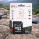 Карта пам'яті T&G MicroSD 64GB Class 10 з SD адаптером для телефону, фотоапарата, відеореєстратора