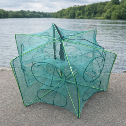 Розкладна раколовка сітка-пастка Книжка 12 входів 69х36 см