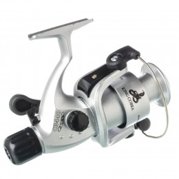 Бесшумная алюминиевая фидерная катушка с системой тормоза для рыбалки Cobra CB440RD 5.1:1 (ЖЯ)