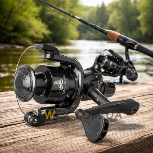 Фідерна котушка для риболовлі Cobra CB140RD 5.1:1 4 підшипники