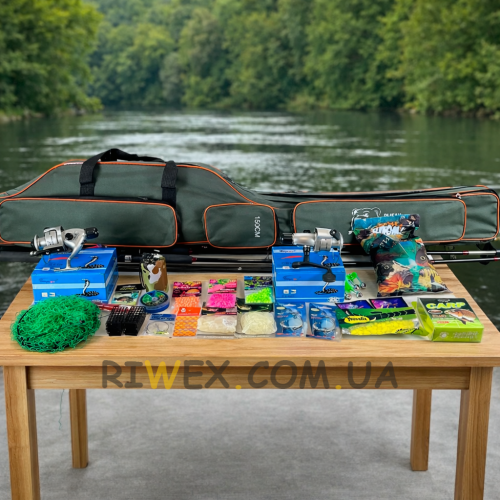 Набір для риболовлі Карповий на 30 предметів вудилище 2,7 м №3