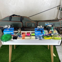 Набір для риболовлі Карповий на 30 предметів вудилище 2,1 м №3