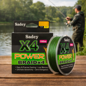 Плетений волосінь для рибалки BoyaBY Power Braid 4X 3D 0,35mm 33,6kg 100m