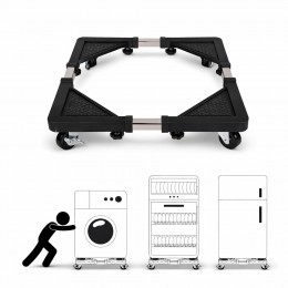 Універсальна підставка на колесах для пральної машини холодильника регульована платформа 43-56 см (Х05/1835)