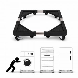 Універсальна підставка на колесах для пральної машини холодильника регульована платформа 43-56 см (Х05/1835)