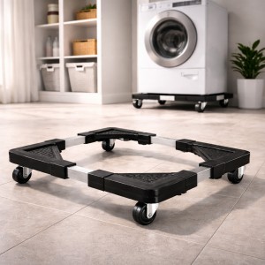 Універсальна підставка на колесах для пральної машини холодильника регульована платформа 43-56 см (Х05/1835)