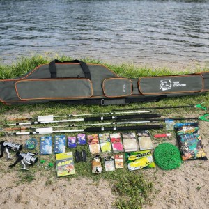 Набір риболовний Карповий на 30 предметів (Crocodile 3,0 м Білий) №5