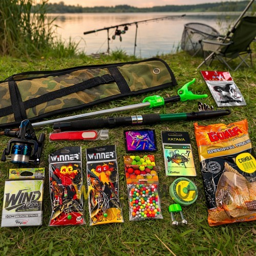 Набір риболовний на весняного Карася 15 в 1 №6