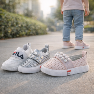 Набір дитячого взуття BBT для дівчинки 3 пари (випадкова модель) 31 розмір