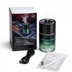 Автоматичний ароматизатор в автомобіль ультразвуковий дифузор LED підсвічування USB Type-C (527/BA-0467)