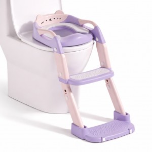 Складаний дитячий туалет 3 в 1 з драбиною, горщик-накладка антиковзка (626/VEN-1402-С45/2)