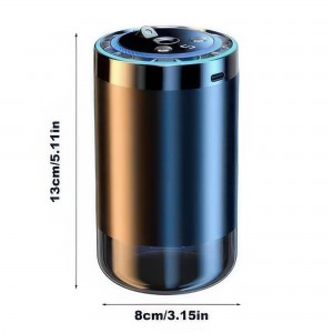 Автомобільний аромадифузор в авто з ефектом зоряного неба 1 флакон парфумів в комплекті (509/3068)