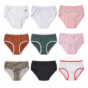 Комплект жіночих трусів 5 в 1 (тільки 1 колір - чорний) розмір М