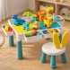 Дитячий ігровий стіл з конструктором 104 деталі, з органайзером та регульованою висотою (626/VEN-1400-С45/2) Дитячий ігровий стіл з конструктором 104 деталі, з органайзером та регульованою висотою (626/VEN-1400-С45/2)