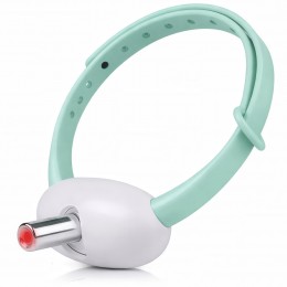 Іграшка для кішок лазерний смарт-нашийник із вбудованим лазером для тварин Smart laser T-883 Бірюзовий