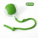 Смарт м’яч для тварин з акумулятором і мотузкою дражнилкою інтерактивна іграшка, Зелений(626/VEN-1433-С45/2)