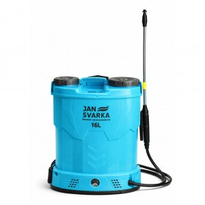 Ранцевий обприскувач акумуляторний JANSVARKA 2025 16л 12В з телескопічною вудкою 115 см для саду та городу(JS/2060)