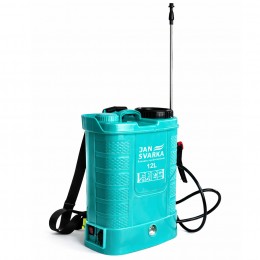 Ранцевий обприскувач акумуляторний JANSVARKA 12л 12В з телескопічною вудкою 115 см для саду та городу(JS/2060)