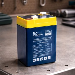 Акумуляторна батарея JANSVARKA 6 V 4.5 Ah AGM свинцево-кислотна герметична універсальна 6В 4,5Аг (JS/2131)