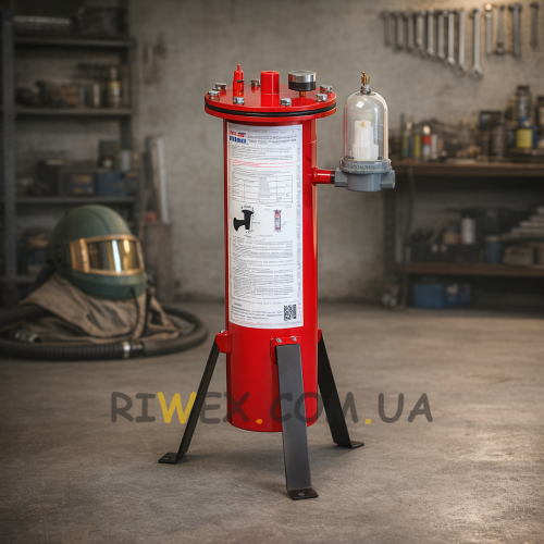 Фільтр повітря дихання для оператора піскоструминного агрегату СВF 2 (JS/2017)