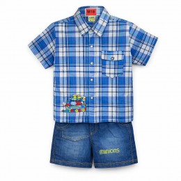 Детский костюм BBB для мальчика набор 3 комплекта (случайная модель) шорты и футболка/рубашка на 4 года