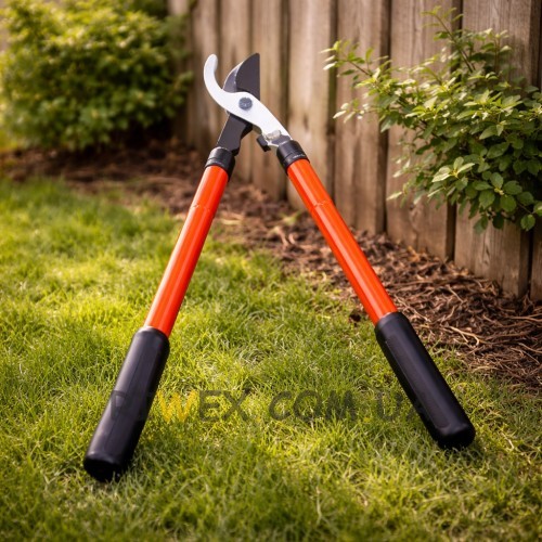 Гілкоріз RAMP телескопічний площинний 54–84 см, професійний садовий сучкоріз для гілок до 32 мм(YAB)