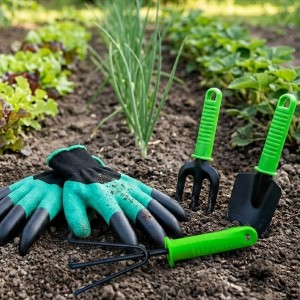 Набір по догляду за садом 2 в 1 комплект для роботи на грядках, клумбах і в саду