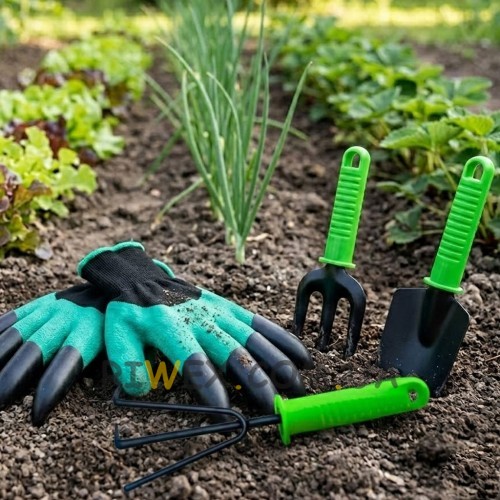 Набір по догляду за садом 2 в 1 комплект для роботи на грядках, клумбах і в саду