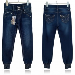 Дитячі джинси для дівчинки DU JIN 3 одиниці (випадкова модель) набір стильних джинсів, 18 р.