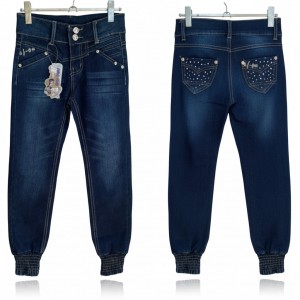 Дитячі джинси для дівчинки DU JIN 3 одиниці (випадкова модель) набір стильних джинсів, 18 р.