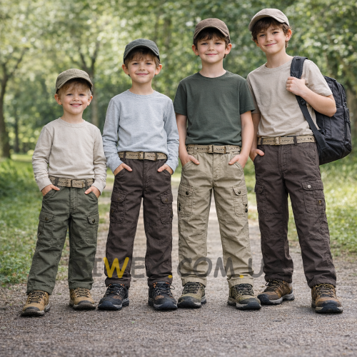 Набор подростковых брюк с ремешком 3 единицы (случайная модель) размер 24