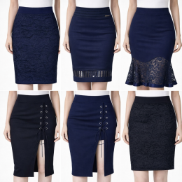 Набір елегантних жіночих спідниць з 3 одиниць (випадкова модель) Розмір 44