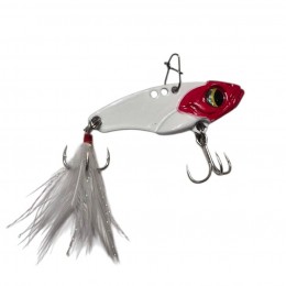 Цикада BoyaBY 21 г Red Head металлическая приманка для спиннинга щука окунь судак голографическое покрытие