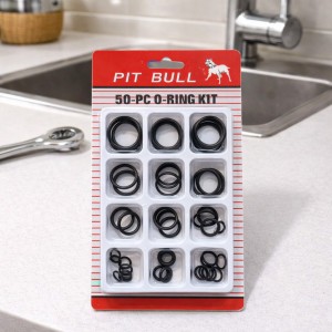 Набір гумових кілець ущільнювачів PIT BULL 50 шт універсальні O-Ring для ремонту техніки, авто(YAB)