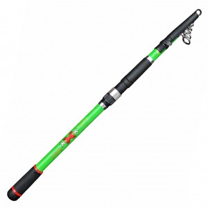 Спінінг Boya By Delta XXX 2,4 м тест 200 г телескопічне композитне вудилище для риболовлі, Салатовий