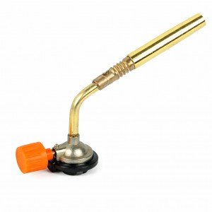 Горелка для розжига угля Gas Torch 6001 1300°C газовая мощная под цанговый баллон 1.64 кВт Горелка для розжига угля Gas Torch 6001 1300°C газовая мощная под цанговый баллон 1.64 кВт