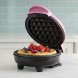 Електровафельниця портативна Waffle Maker XL-287 рожева антипригарна поверхня 350 Вт компактна (X05/242)