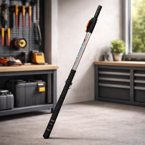 Палиця телескопічна 3 метри алюмінієва для обрізки дерев висоторіз садовий тримач насадок (YAB)