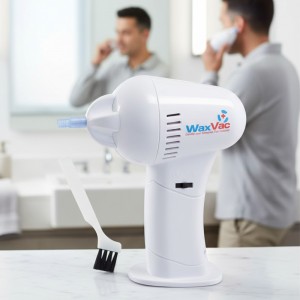 Очищувач вух електричний WaxVac пристрій для видалення вушної сірки вакуумна вушна паличка (509/4692)