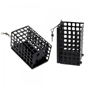 Закрита фідерна кормушка 110 г металева для течії і глибини годівниця для донної риболовлі