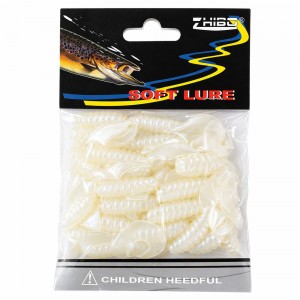 М’яка силіконова приманка SHIBO Soft Lure 4 см 39 г  для спінінга тонуча на щуку судака окуня