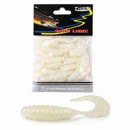 Мягкая силиконовая приманка SHIBO Soft Lure 5 см 73 г для спиннинга тонкая на щуку судака окуня