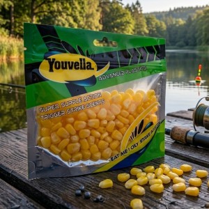 Силіконова наживка у формі кукурудзи Youvella 41 г, приманка для фідерної риболовлі