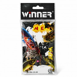 Готовая оснастка Winner CS-66 Size 10 на карася рыболовный монтаж с крючками для мирной рыбы