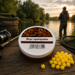 Рыболовная поплавочная насадка приманка Power Float Bait 15 мм аромат Приправа (988)