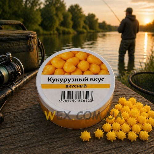 Рибальська поплавкова насадка приманка Power Float Bait 135 мм аромат Кукурудза (988)